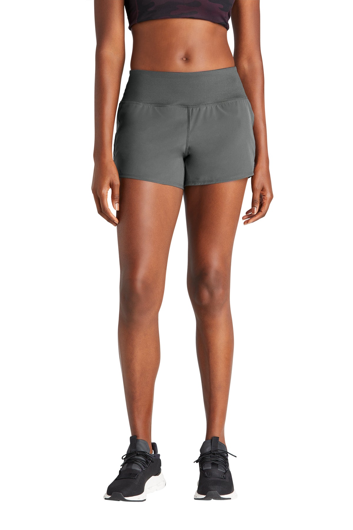 Women's Gray Sports Shorts