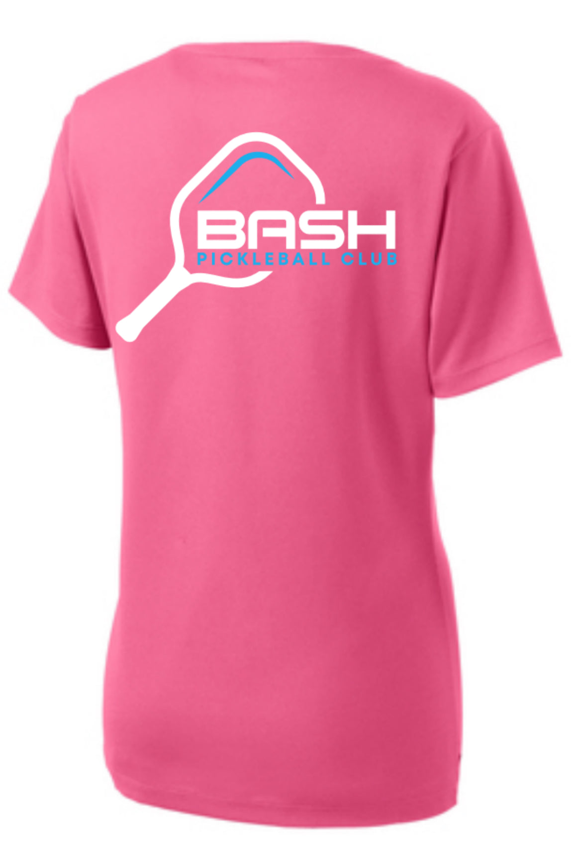 Women's Pink V-Neck T-Shirt