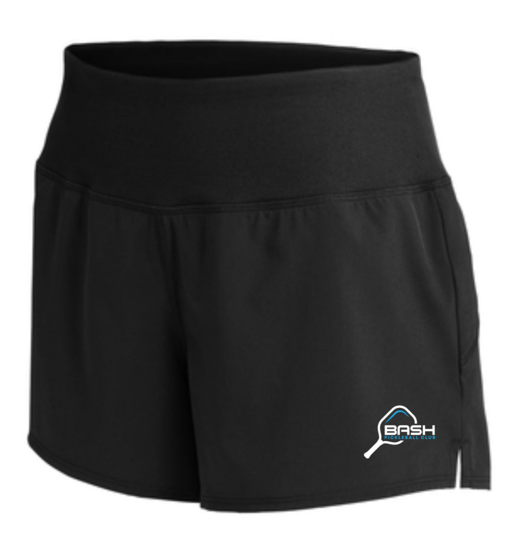 Women's Black Sports Shorts