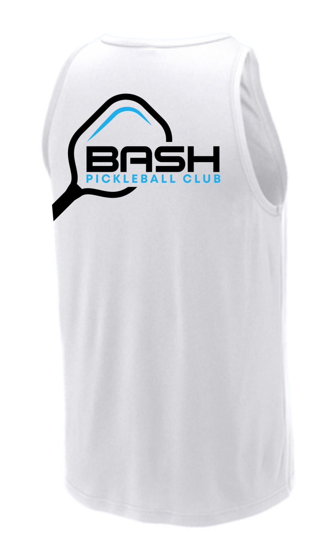 Men's White Sports Tank Top